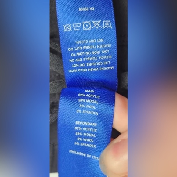 Kit & Ace Lounge Sweat Pants Joggers BLACK EUC - Picture 7 of 15